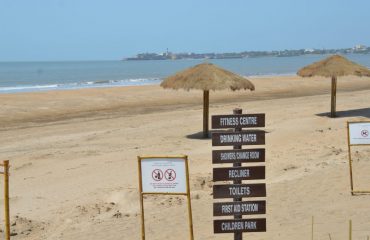 Ghogla Beach view