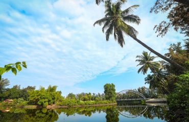 View of Vanganga Lake Garden