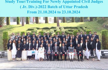 Training U.P Judges from Date 21-10-2024 To 24-10-2024 (1)