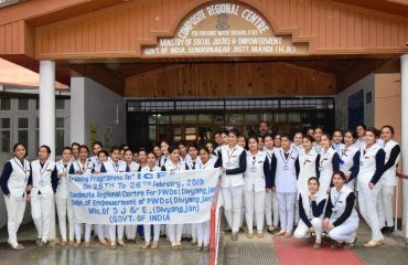 सीआरसी सुंदर नगर द्वारा नर्सिंग छात्राओं के लिए प्रशिक्षण कार्यक्रम आयोजित