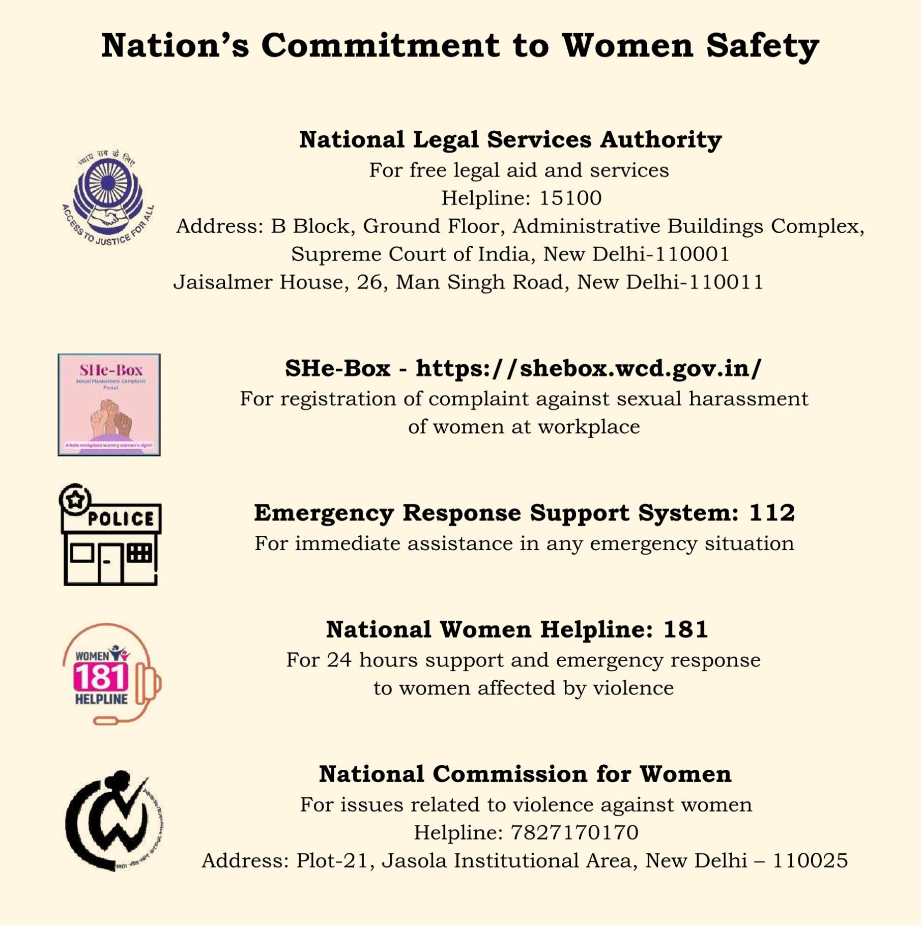 Assistance for Women