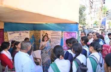 The District Legal Services Authority (DLSA), Dakshin Dinajpur at Balurghat, organized the inauguration of a Legal Literacy Stall on 13.10.2026 at the Hili Basudebpur Biplabi Sangha Puja Pandal, Dakshin Dinajpur.