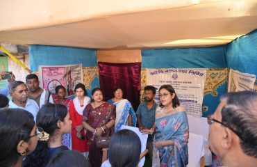 The District Legal Services Authority (DLSA), Dakshin Dinajpur at Balurghat, organized the inauguration of a Legal Literacy Stall on 13.10.2026 at the Hili Basudebpur Biplabi Sangha Puja Pandal, Dakshin Dinajpur.