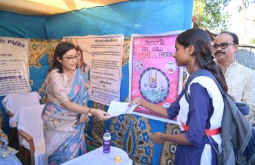 The District Legal Services Authority (DLSA), Dakshin Dinajpur at Balurghat, organized the inauguration of a Legal Literacy Stall on 13.10.2026 at the Hili Basudebpur Biplabi Sangha Puja Pandal, Dakshin Dinajpur.