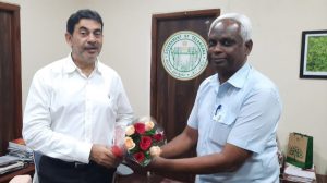श्री पीटर फ्रांसिस थंबुसामी, डीडीजी और amp; 1 सितंबर 2022 को श्री जयेश रंजन, प्रमुख सचिव सूचना प्रौद्योगिकी (आईटी), तेलंगाना सरकार के साथ एसआईओ तेलंगाना की बैठक|