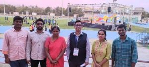 Addl. PCCF Haryana Shri Vinod Kumar, IFS with NIC Telangana Team