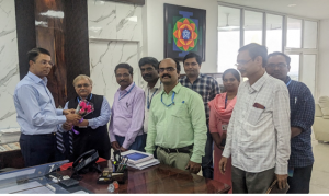 SIO Telangana & NIC-TS election team met Chief Electoral Officer & Additional CEO of Telangana State.