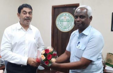 SIOTelangana NIC Meets Principal Secretary IT Govt of Telangana