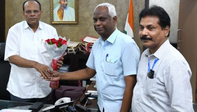 SIOTelangana NIC Meets Principal Cheif Secretary Govt of Telangana