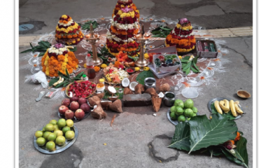 Bathukamma at NIC Hyderabad