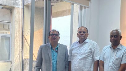 DG NIC with Chief Secretary, Government of Telangana and SIO TS