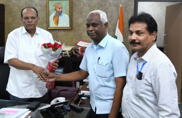 एसआईओ तेलंगानाएनआईसी ने तेलंगाना सरकार के प्रधान मुख्य सचिव से मुलाकात की