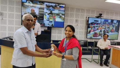 Ms. G. Srilatha, Scientist –C (Network Technology, Security Implementation and ISMS Initiatives.) for Network and Security Implementation