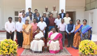 माननीय राष्ट्रपति भरत की हैदराबाद, तेलंगाना यात्रा के दौरान एनआईसी हैदराबाद द्वारा आईसीटी सहायता प्रदान की गई।