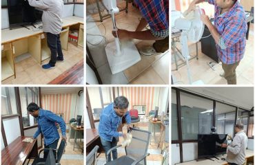 एनआईसी तेलंगाना में स्वच्छता पखवाड़ा अभियान