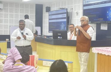 eOffice workshop held at NIC Hyderabad on 19th April 2024