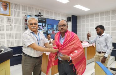एनआईसी तेलंगाना में श्री बी. राजेंदर,निदेशक (आईटी) की सेवानिवृत्ति पर विदाई समारोह