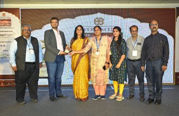 Digital Transformation Excellence Award photo– Jeevandan – NIC Team with Jeevandan NIMS Official.