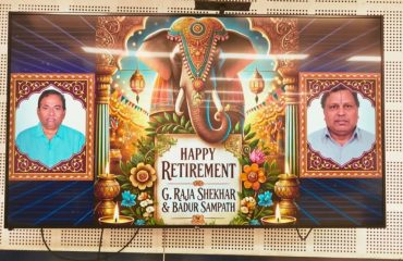 Glimpses of Superannuation Function at NIC, Hyderabad, Telangana on 31st January 2025