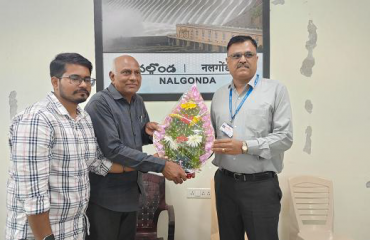 Visit of SIO Telangana to NIC Nalgonda District Centre
