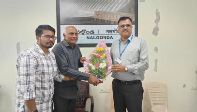 Visit of SIO Telangana to NIC Nalgonda District Centre