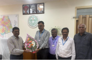 Visit of SIO Telangana to NIC Nalgonda District Centre