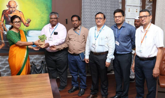ASIO(Dist.) visit NIC Narayanpet District Centre