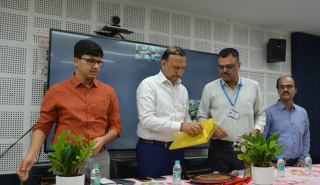 Launch of inaugural edition of NIC Telangana's quarterly newsletter