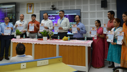 Launch of inaugural edition of NIC Telangana's quarterly newsletter 