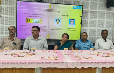 Farewell Ceremony at NIC, Telangana on 31st May 2025
