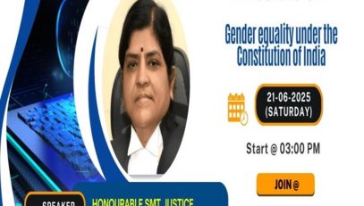 Enlightening Lecture on Gender Equality and Unveiled POSH Act Poster