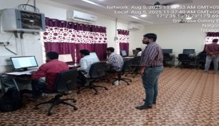 Conduct of Proficiency Test held at Collectorate Complex, Nalgonda District.