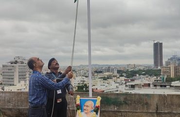 एन.आई.सी तेलंगाना राज्य इकाई, हैदराबाद में 79वां स्वतंत्रता दिवस समारोह