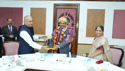 The Karnataka State Legal Services Authority (KSLSA) had the privilege of hosting Hon’ble Shri Justice Jitendra Kumar Maheshwari, Judge, Supreme Court of India & Guardian Judge of KSLSA