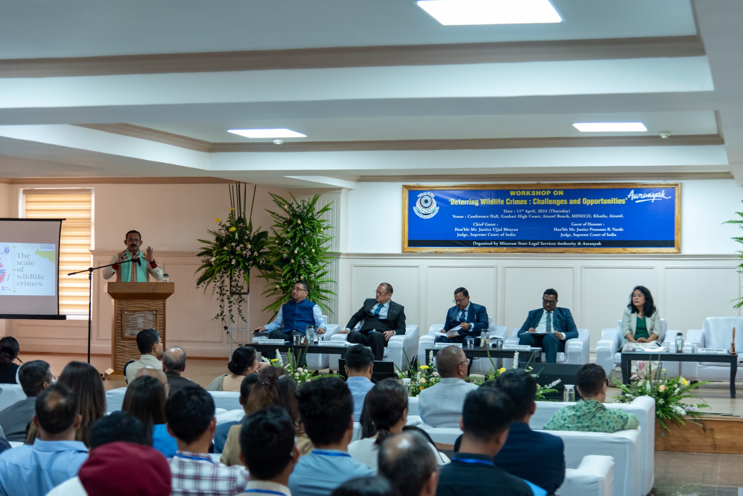 Supreme Court Judge Visit Aizawl