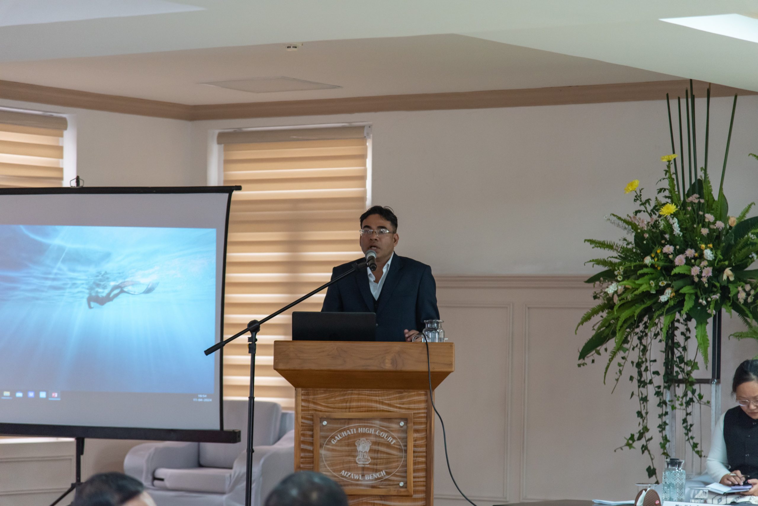 Supreme Court Judge Visit Aizawl