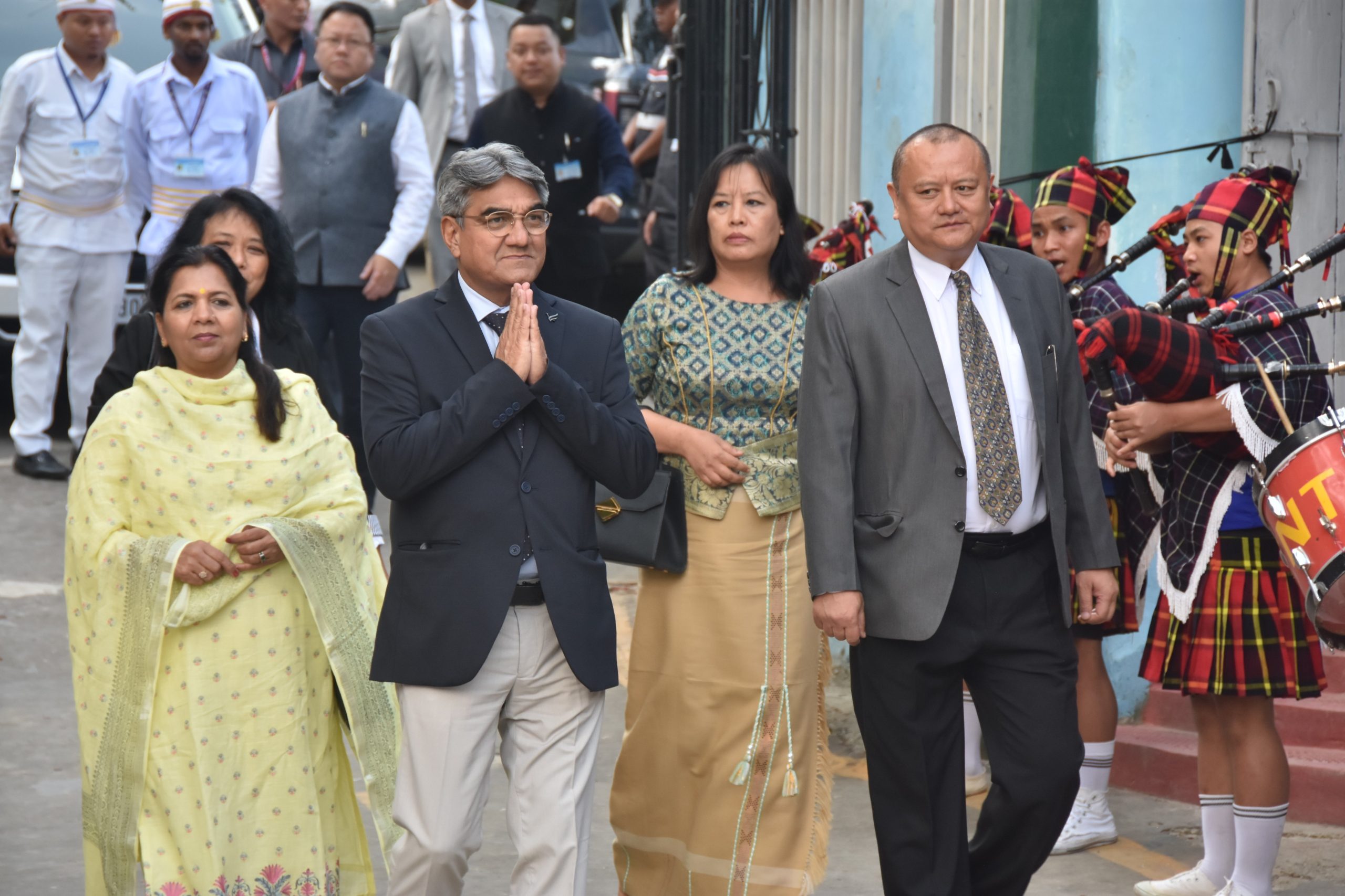 Justice Vijay Bishnoi, Patron-in-Chief, MSLSA visit Mizoram