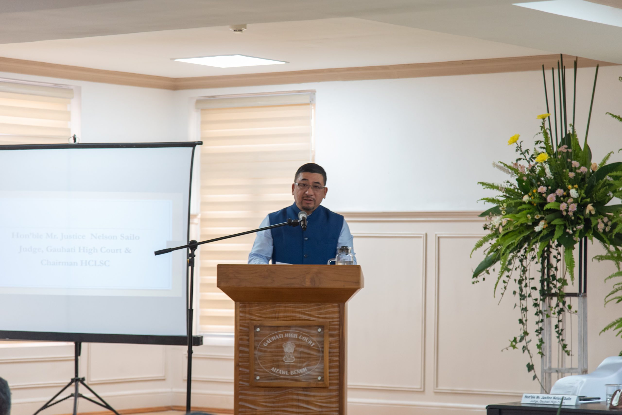 Supreme Court Judge Visit Aizawl