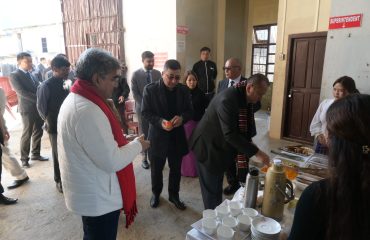 Hon’ble Mr. Justice Vijay Bishnoi, Supreme Court Judge and Patron-in-Chief Mizoram Slsa Visit District Jail, Lawngtlai