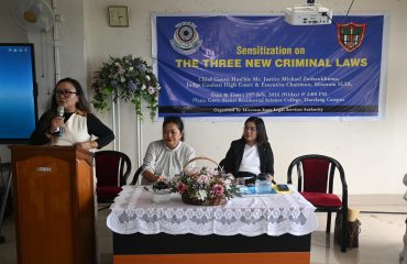 Sensitisation on the three new Criminal Law