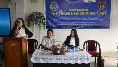 Sensitisation on the three new Criminal Law
