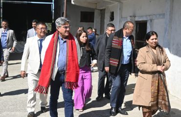 Hon’ble Mr. Justice Vijay Bishnoi, Supreme Court Judge and Patron-in-Chief Mizoram Slsa Visit District Jail, Lawngtlai