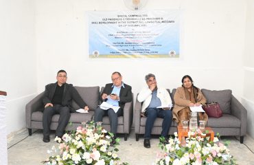 Hon’ble Mr. Justice Vijay Bishnoi, Supreme Court Judge and Patron-in-Chief Mizoram Slsa Visit District Jail, Lawngtlai