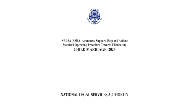 asha Standard Operating Procedure-Towards Eliminating CHILD MARRIAGE – 2025