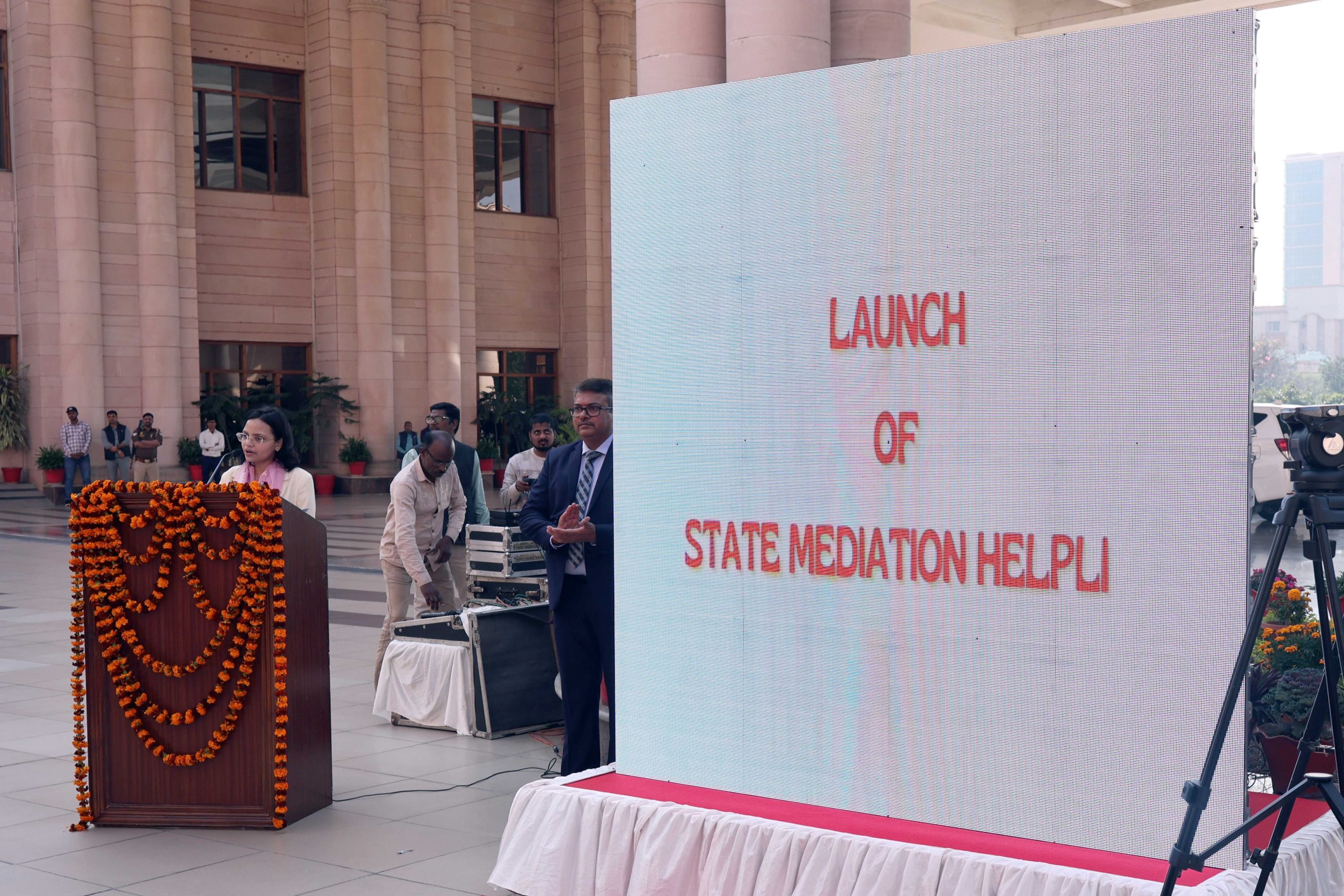 Launch of state mediation helpline number