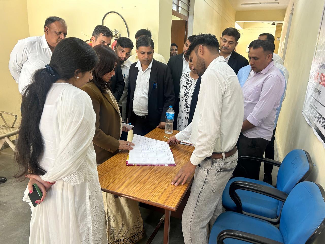 Inspection of District Jail, Baghpat