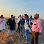 Site Inspection- Visit of RDC SD to the Jeypore Airstrip with Collector Koraput and officials on 21.11..2020