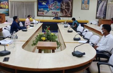 ତା୨୨.୦୬.୨୦୨୦ରିଖ ଦିନ ଡିଭିଜନସ୍ତରୀୟ ବିଭାଗୀୟ ମନିଟରିଂ କମିଟି ବୈଠକ