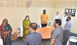 Silent Prayer and Oath taken by Local Representative and Officers