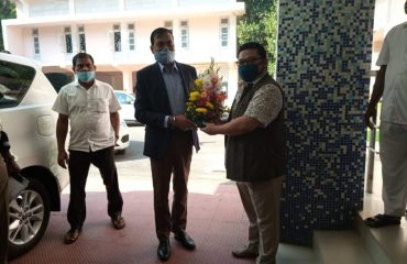 Welcome by RDCSD to Principal Secretary MSME